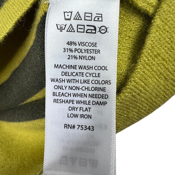 Max Studio Woman Sweater Size 1X Top Half Sleeve Knit Pullover Loose Fit Boxy - Picture 6 of 6